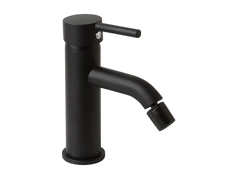 Rubinetto miscelatore per bidet "Alrin" in ottone nero con finitura opaca