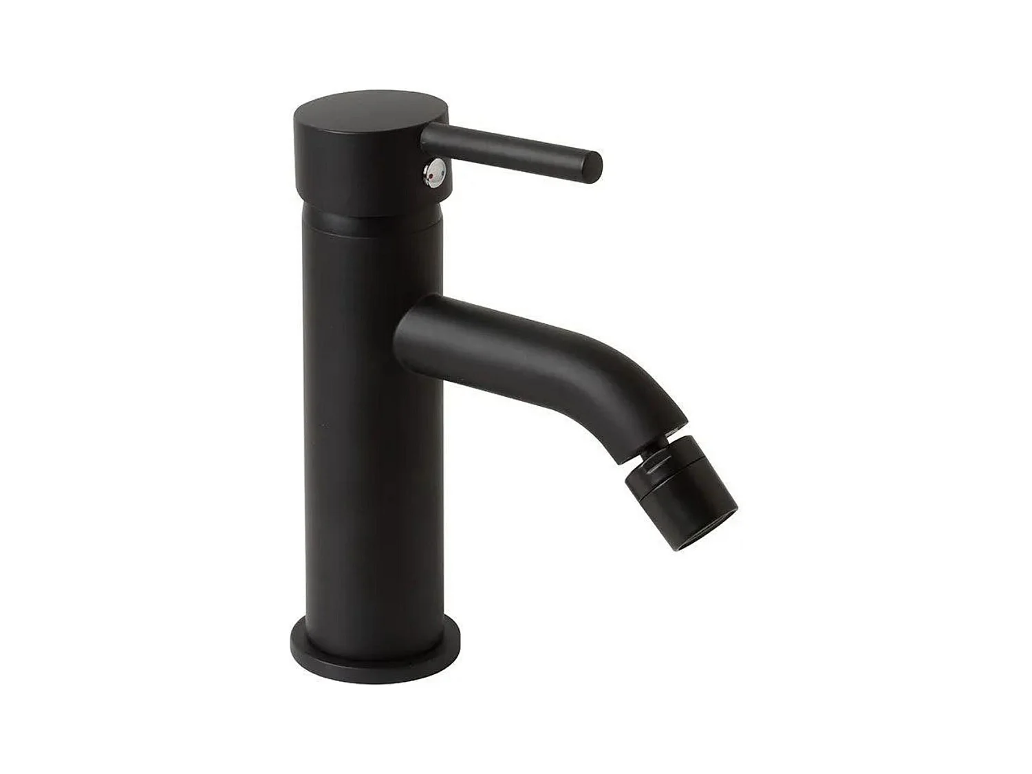 Rubinetto miscelatore per bidet "Alrin" in ottone nero con finitura opaca