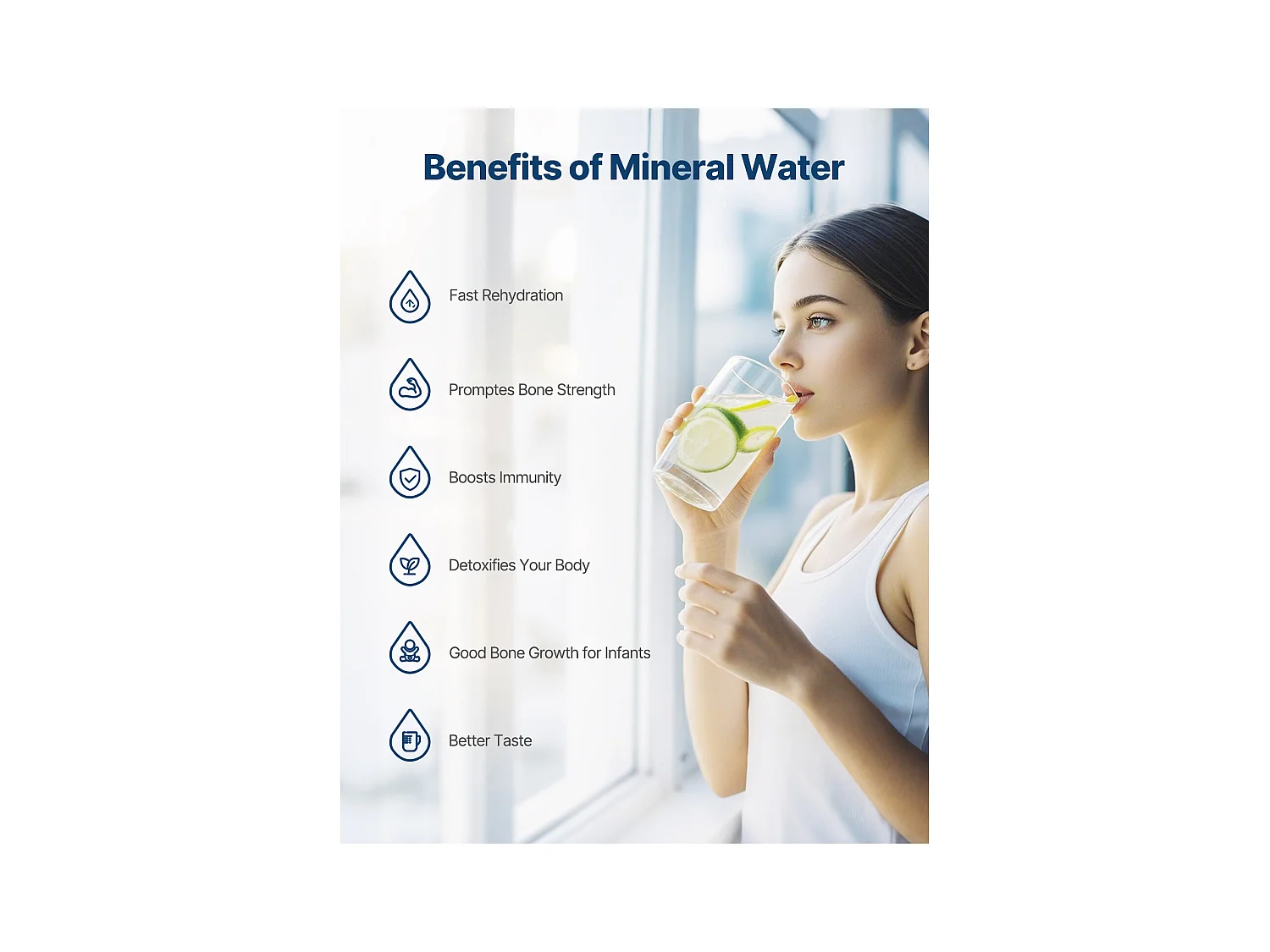 Filtre SucceBuy de Reminéralisation 4164L, Remplacement Idéal du Filtre à Eau Sous l'Évier