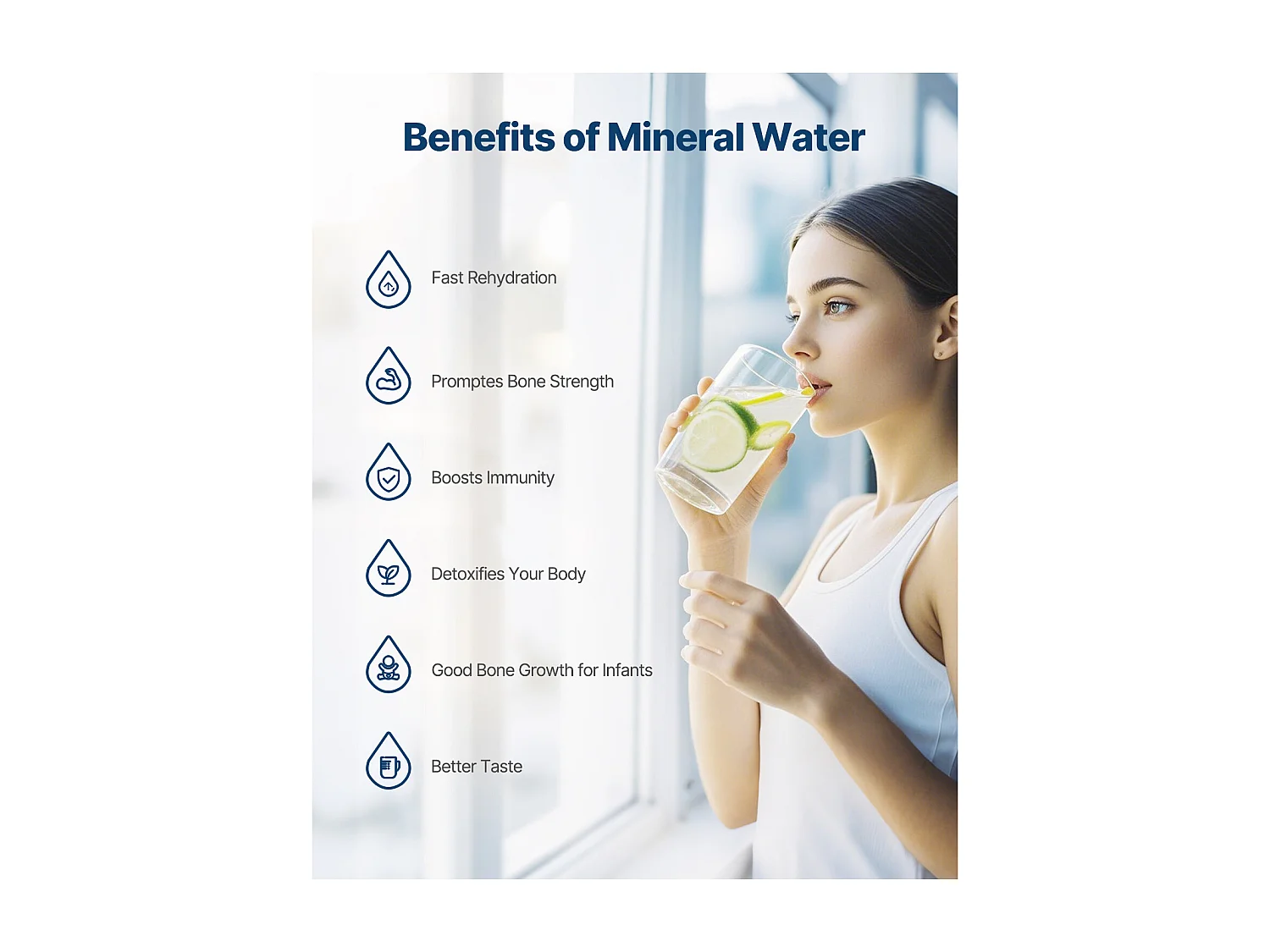 Filtre SucceBuy de Reminéralisation 4164L, Remplacement Idéal du Filtre à Eau Sous l'Évier