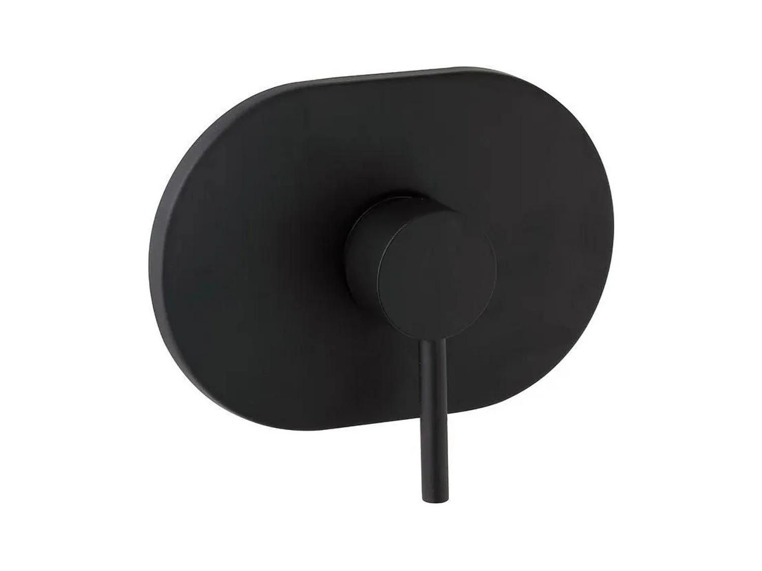 Bateria prysznicowa podtynkowa "Kevar" w kolorze czarnego mosiądzu z matowym wykończeniem