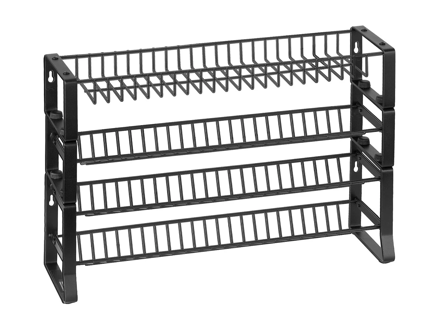 Prateleira de Especiarias SucceBuy Organizador de Especiarias para Armário e Parede, Embalagem de 4 Porta-Temperos