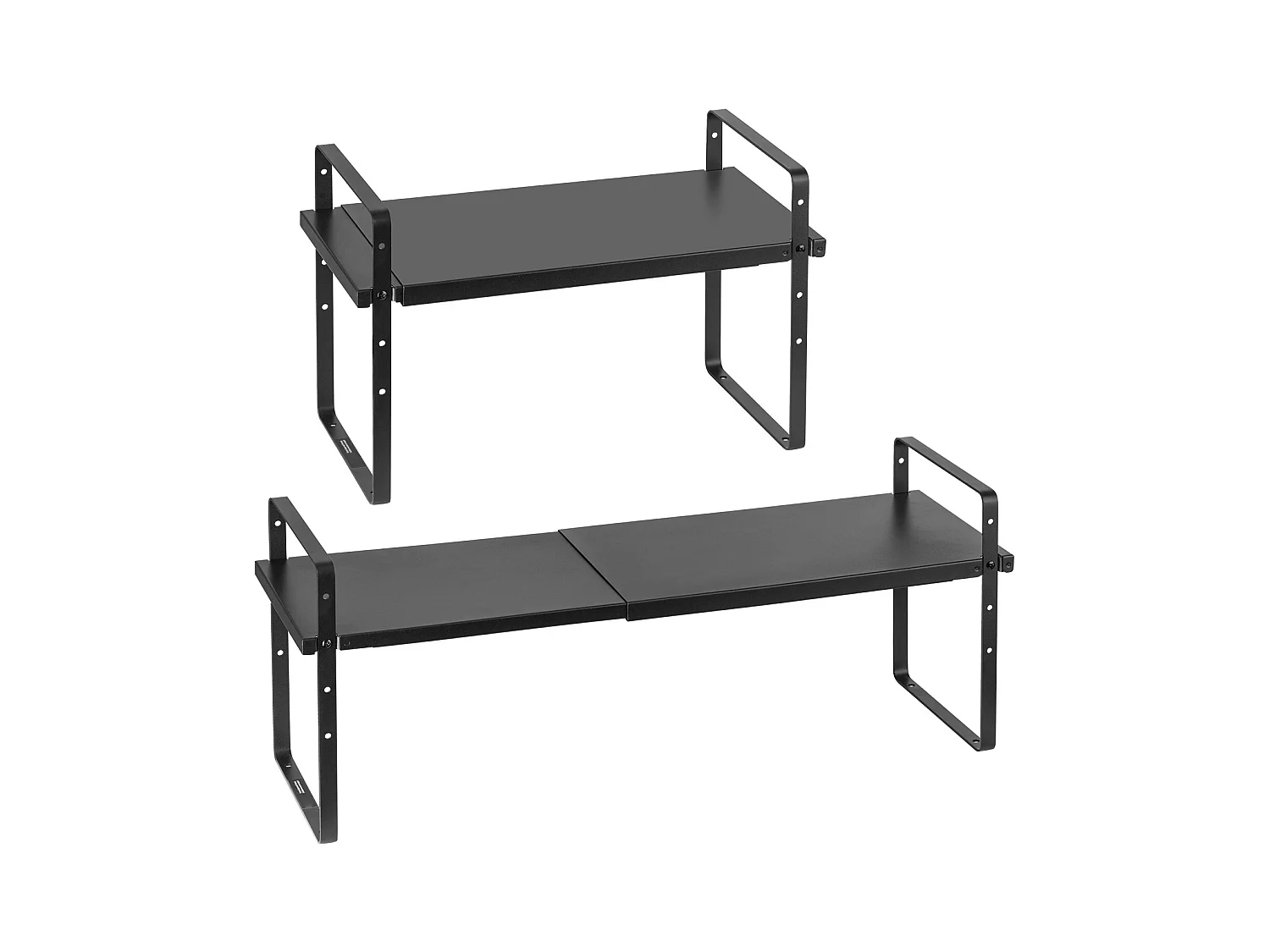 Étagère à Épices SucceBuy 2-Tier en Acier Cabinet Organisateur Étagère pour Le Stockage et L'Organisation des Épices