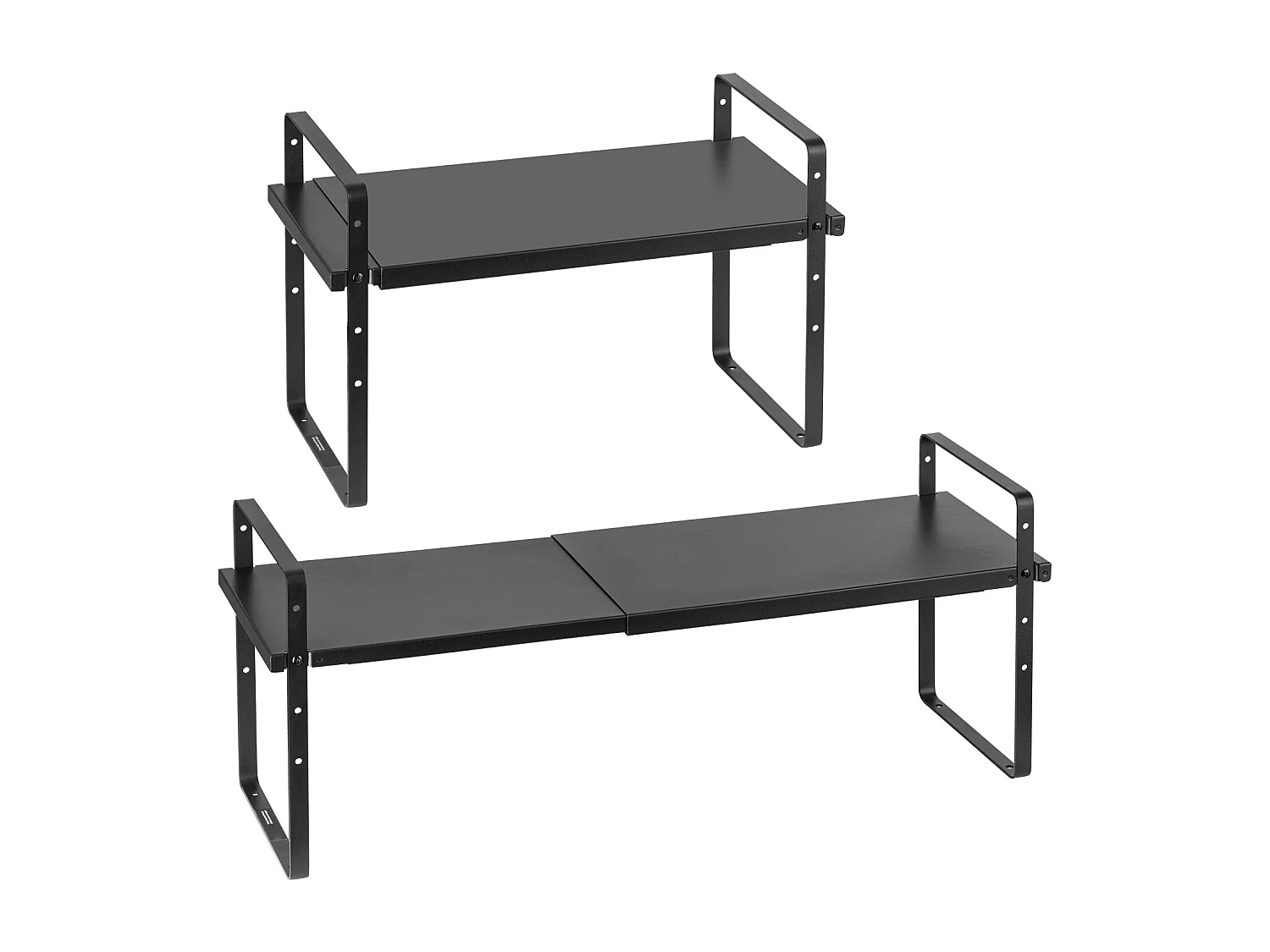Porta Spezie SucceBuy Ripiano Organizzatore in Acciaio a 2 Ripiani per Armadi e Mobili per Conservare e Organizzare le Spezie