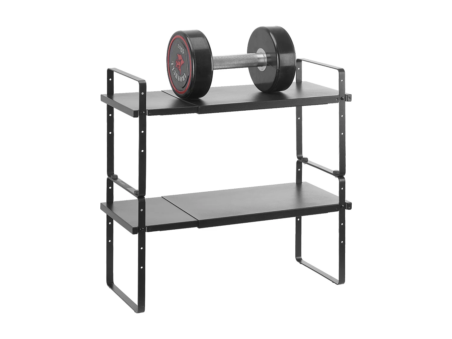 Porta Spezie SucceBuy Ripiano Organizzatore in Acciaio a 2 Ripiani per Armadi e Mobili per Conservare e Organizzare le Spezie