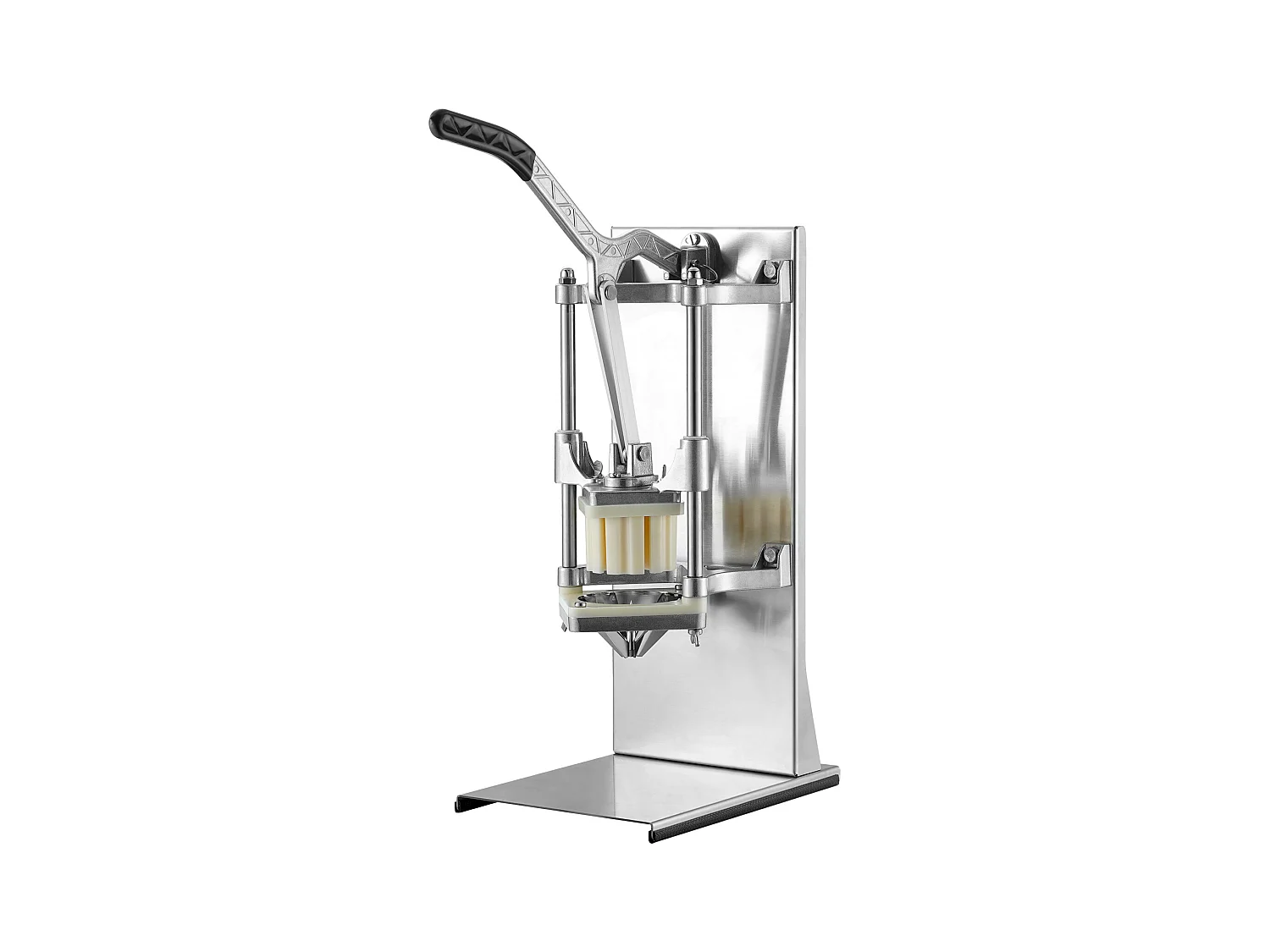 Commerciële Friet- en Groentesnijder SucceBuy, Frietsnijder met 4 Messen, Hoeksnijder