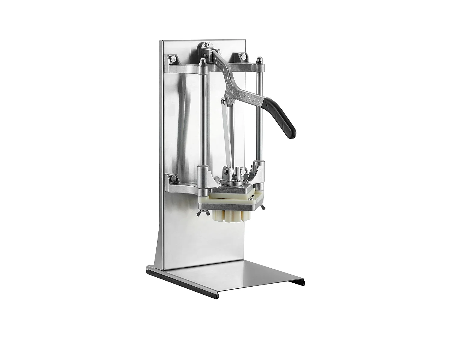 Commerciële Friet- en Groentesnijder SucceBuy, Frietsnijder met 4 Messen, Hoeksnijder