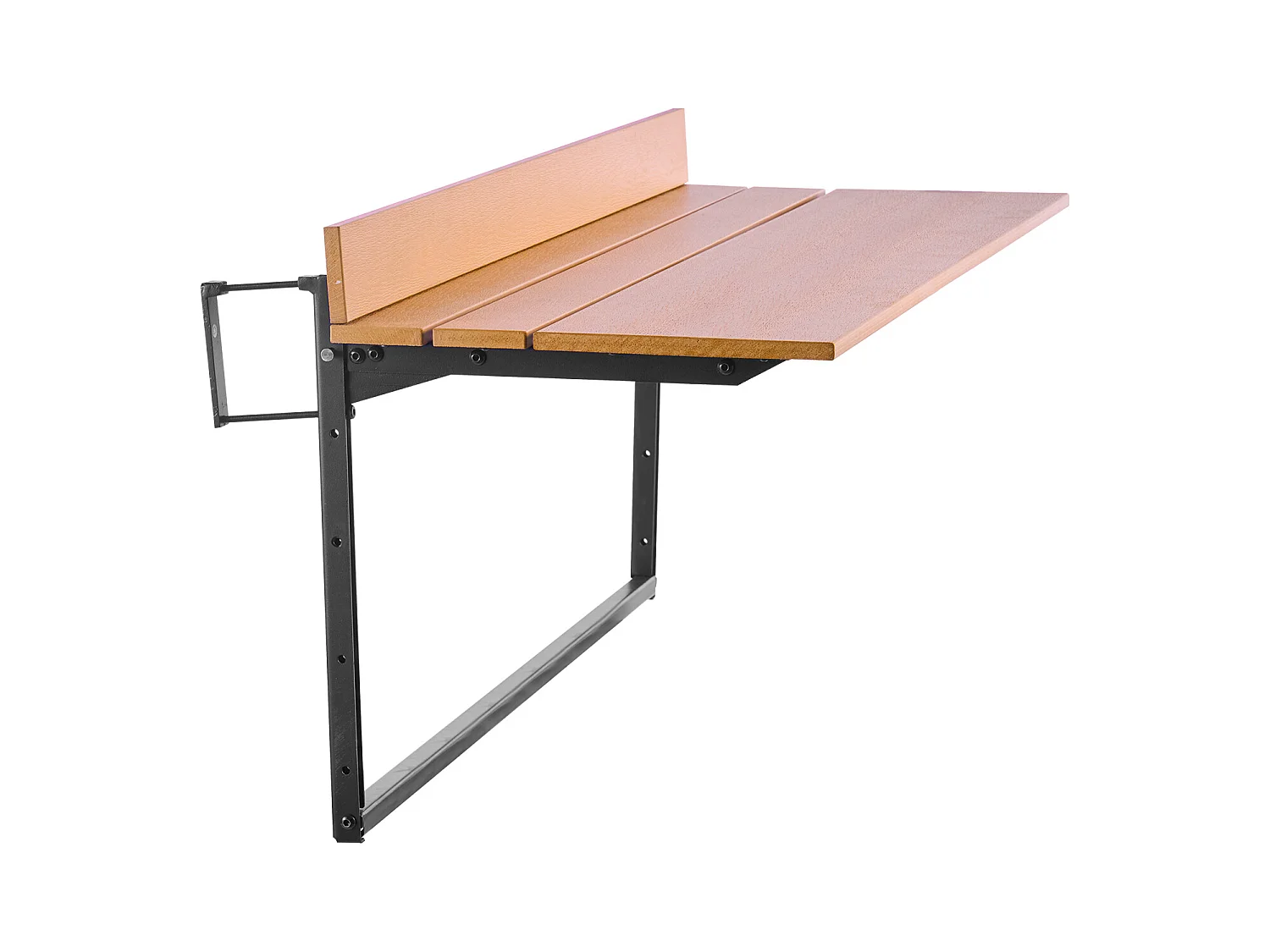 Table Suspendue SucceBuy pour Balcon 38 x 99cm avec Balustrade Réglable pour Patio Extérieur