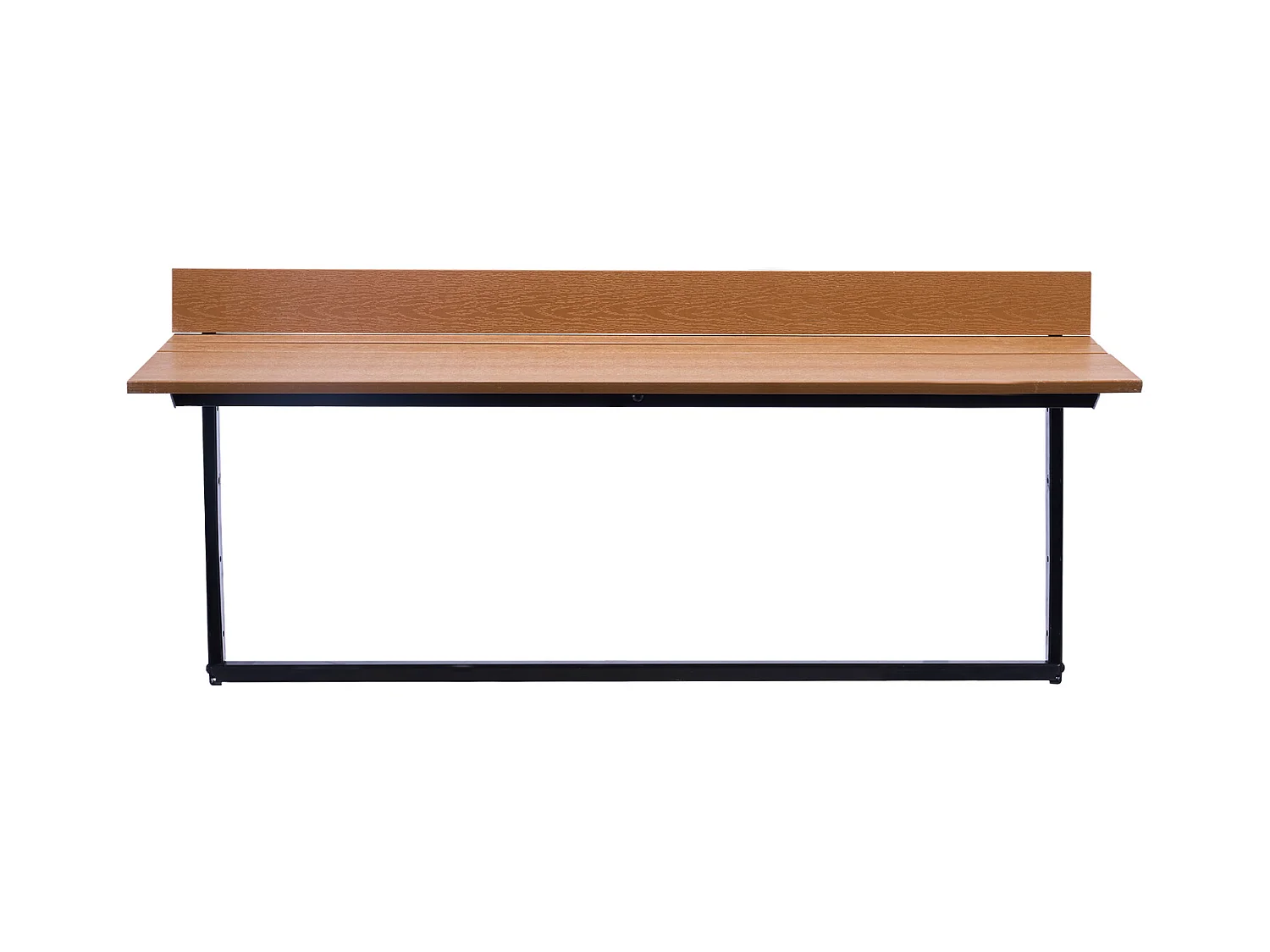 Table Suspendue SucceBuy pour Balcon 38 x 99cm avec Balustrade Réglable pour Patio Extérieur