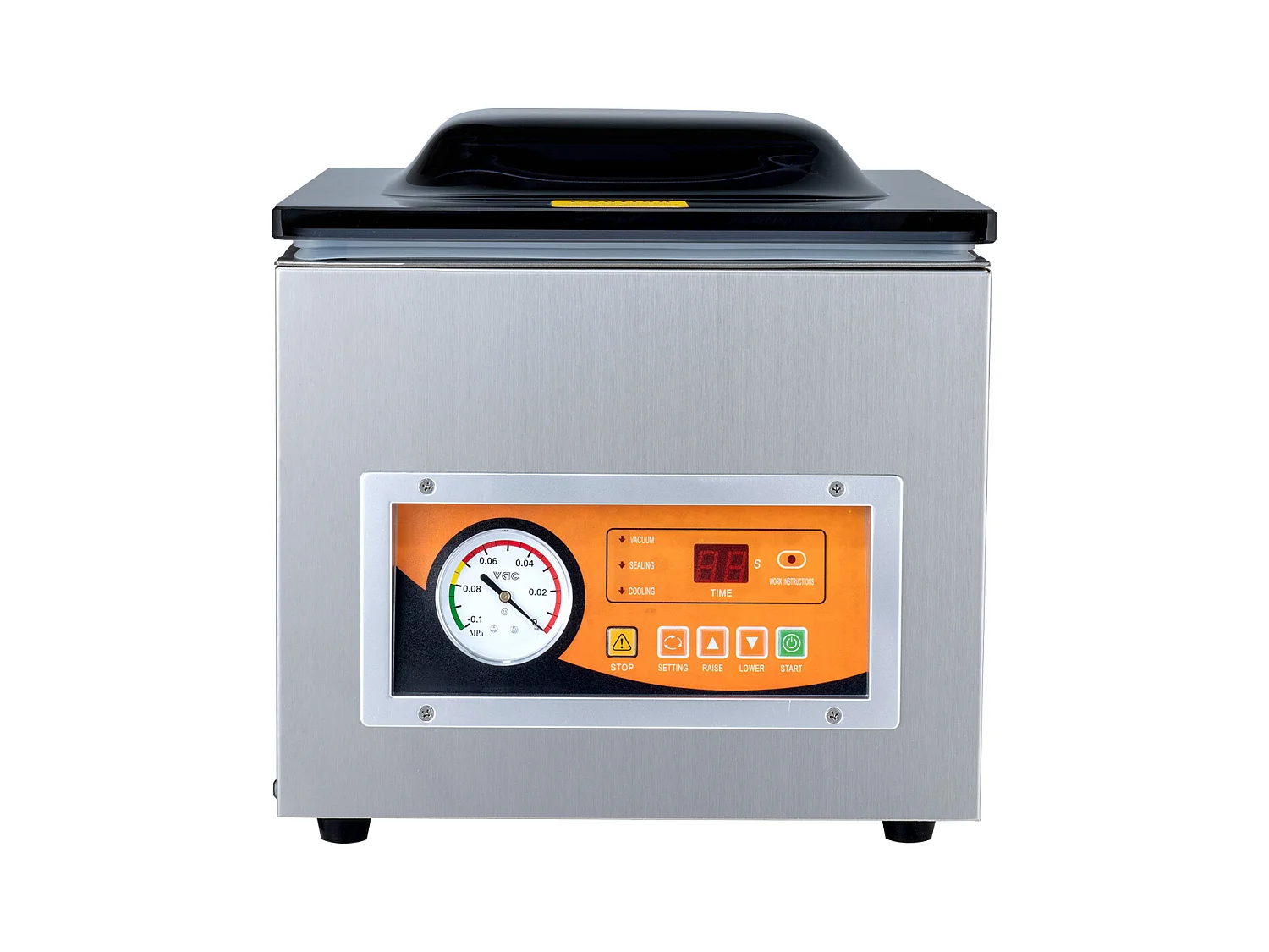 Machine à Emballer Sous Vide à Chambre SucceBuy, 260 W, pour Usage Commercial