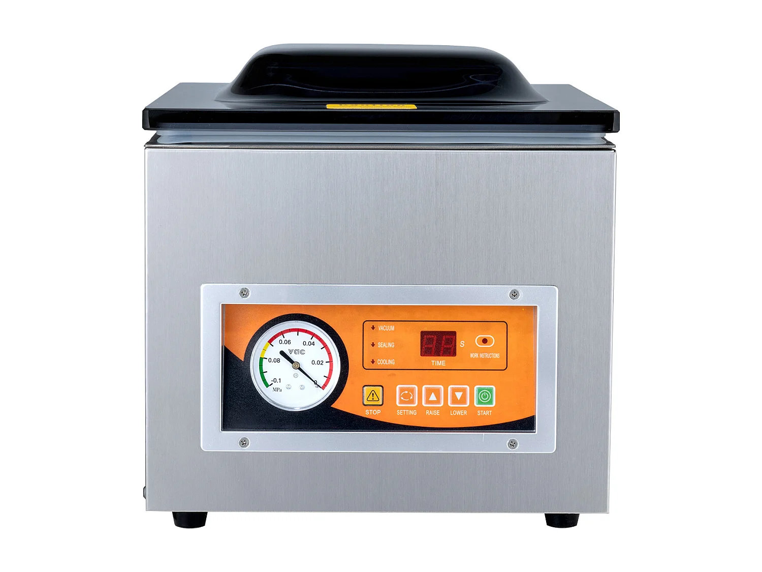 Machine à Emballer Sous Vide à Chambre SucceBuy, 260 W, pour Usage Commercial