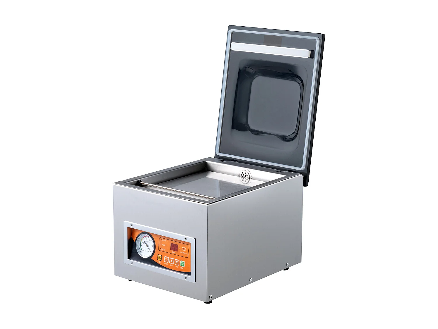 Machine à Emballer Sous Vide à Chambre SucceBuy, 260 W, pour Usage Commercial