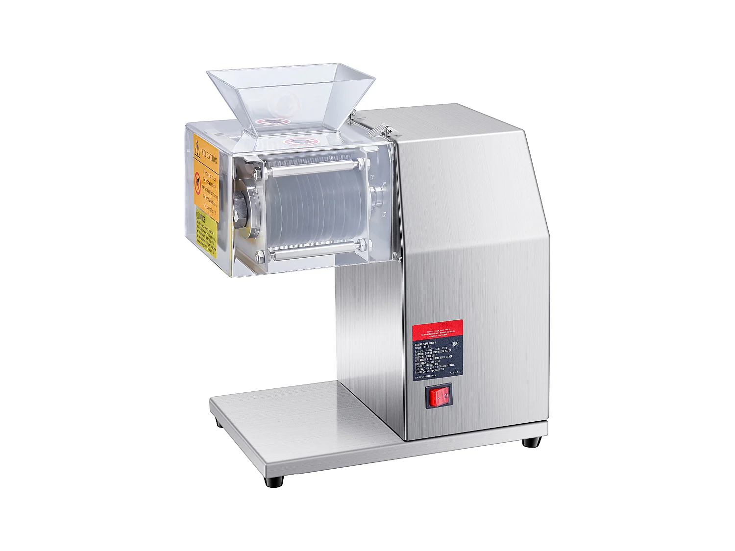 Trancheuse à Viande électrique SucceBuy 850 W, Appareil de Découpe Professionnel