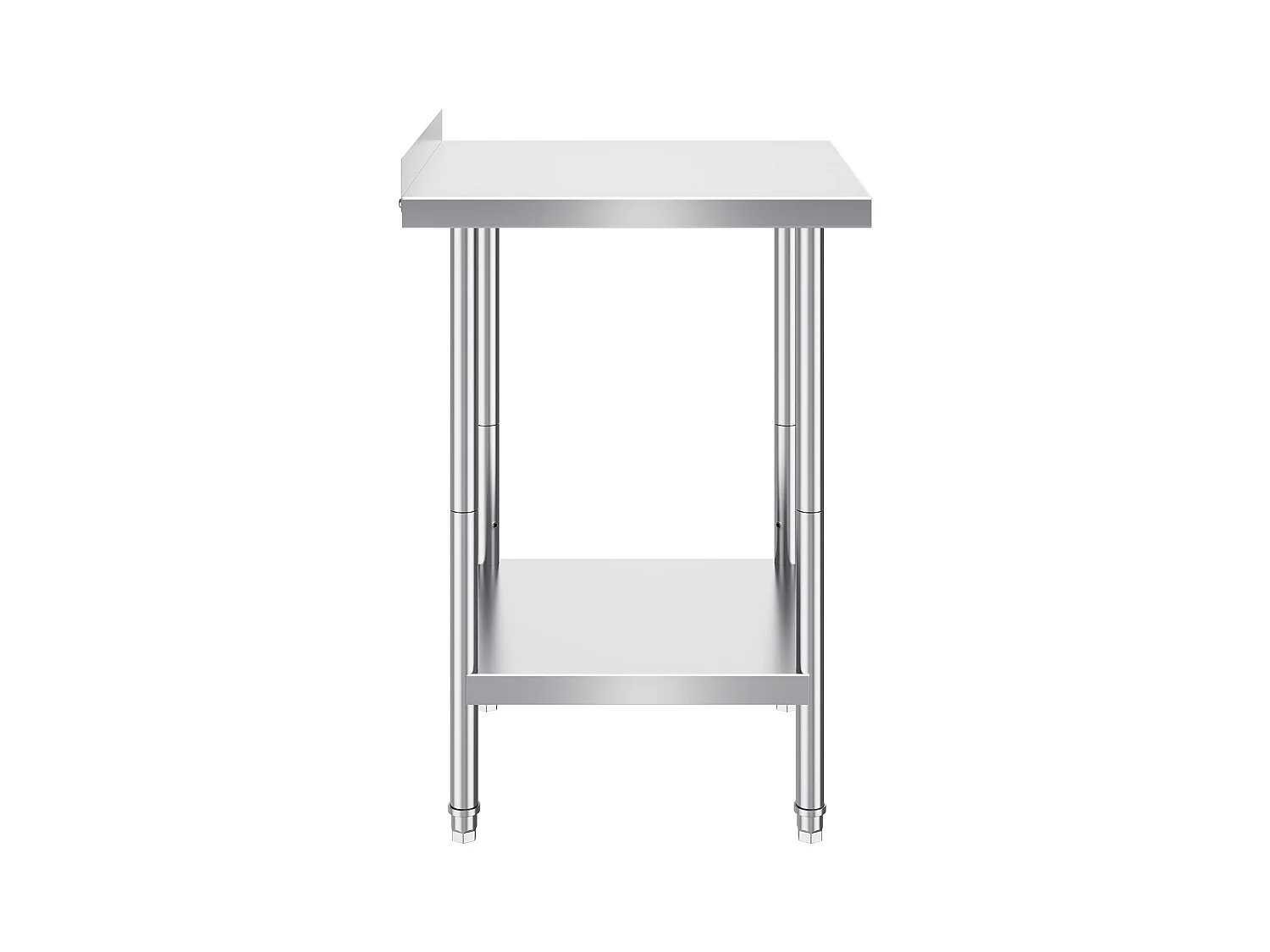 Arbeitstisch SucceBuy Edelstahl-Arbeitstisch (60,96 x 60,96 cm), Gewerblicher Zubereitungstisch