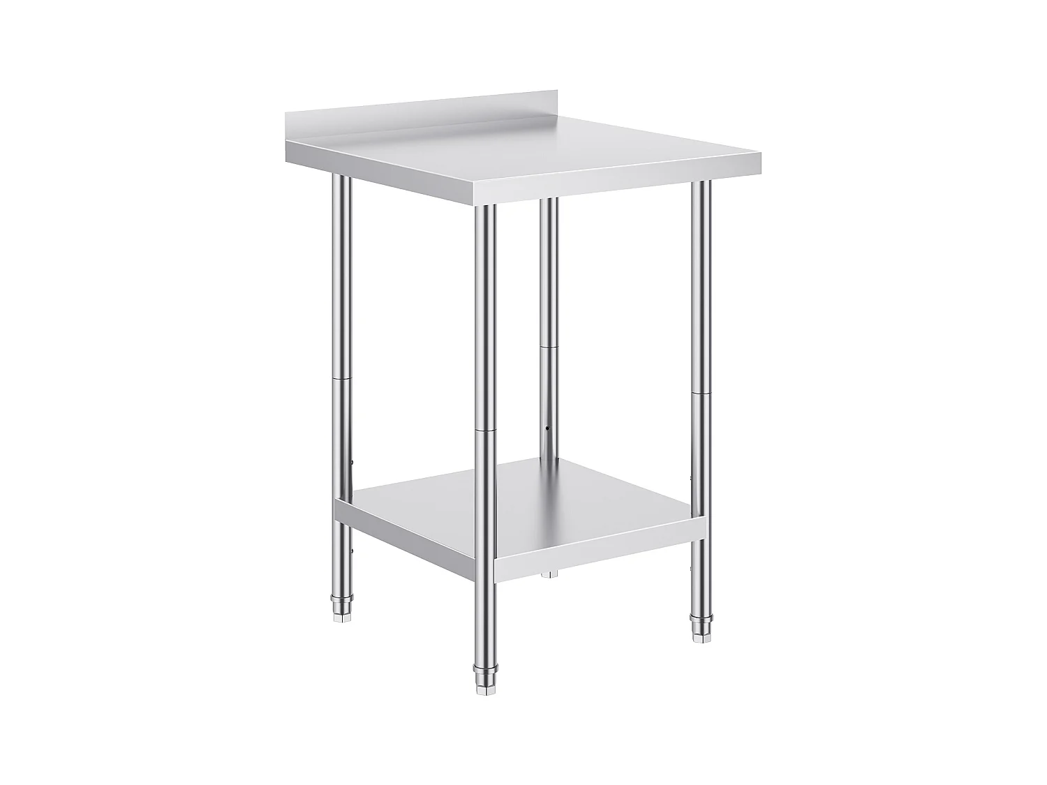 Arbeitstisch SucceBuy Edelstahl-Arbeitstisch (60,96 x 60,96 cm), Gewerblicher Zubereitungstisch