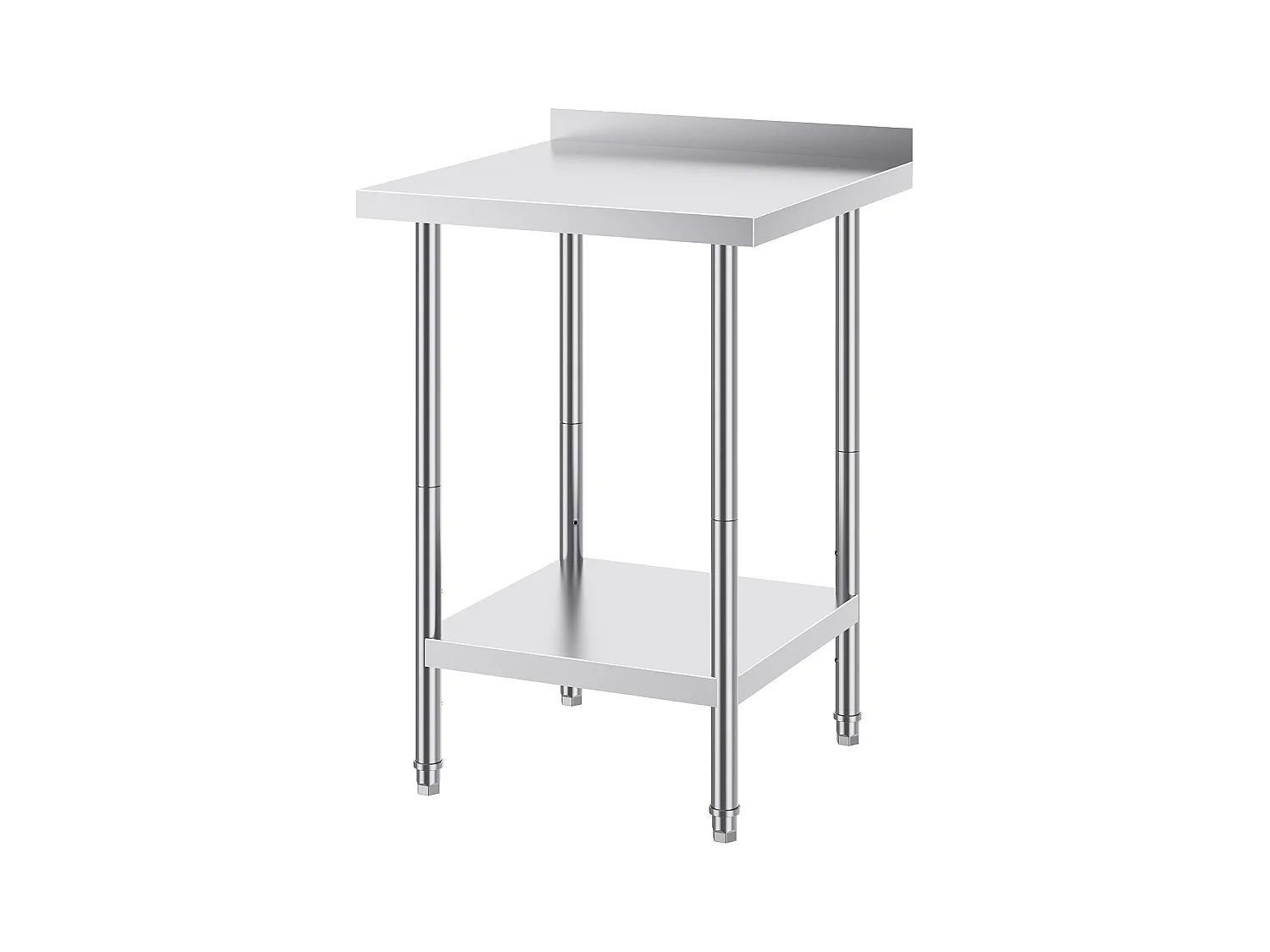 Arbeitstisch SucceBuy Edelstahl-Arbeitstisch (60,96 x 60,96 cm), Gewerblicher Zubereitungstisch