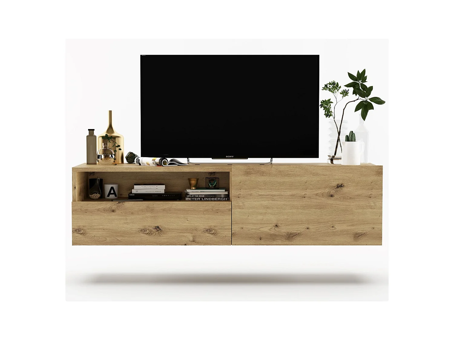 Szafka RTV SELF 120 dąb artisan