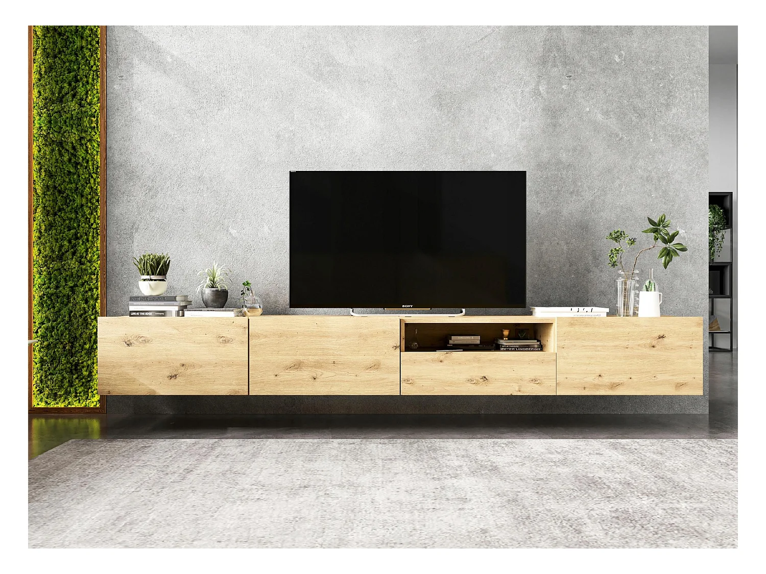 Szafka RTV SELF 120 dąb artisan