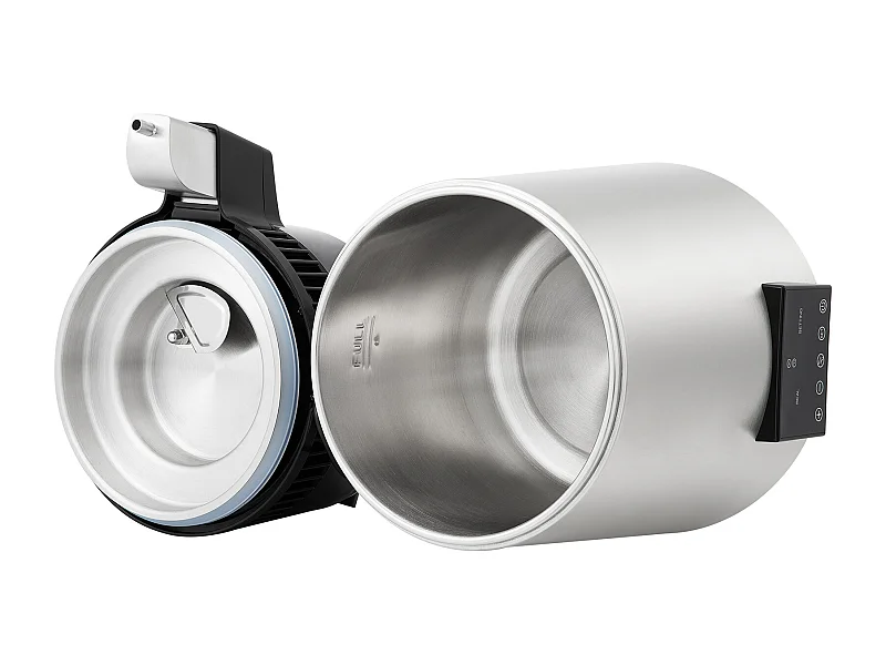 Petit Electroménager SucceBuy Distillateur D'eau 4L, Machine à Eau Distillée 1,5 L/H avec Double Température, Argent