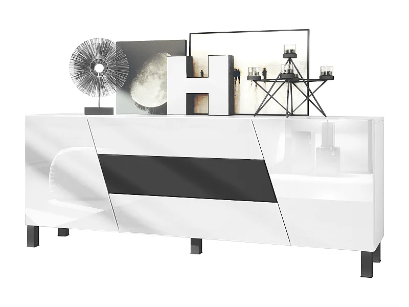 SIDEBOARD Houston Schwarz matt