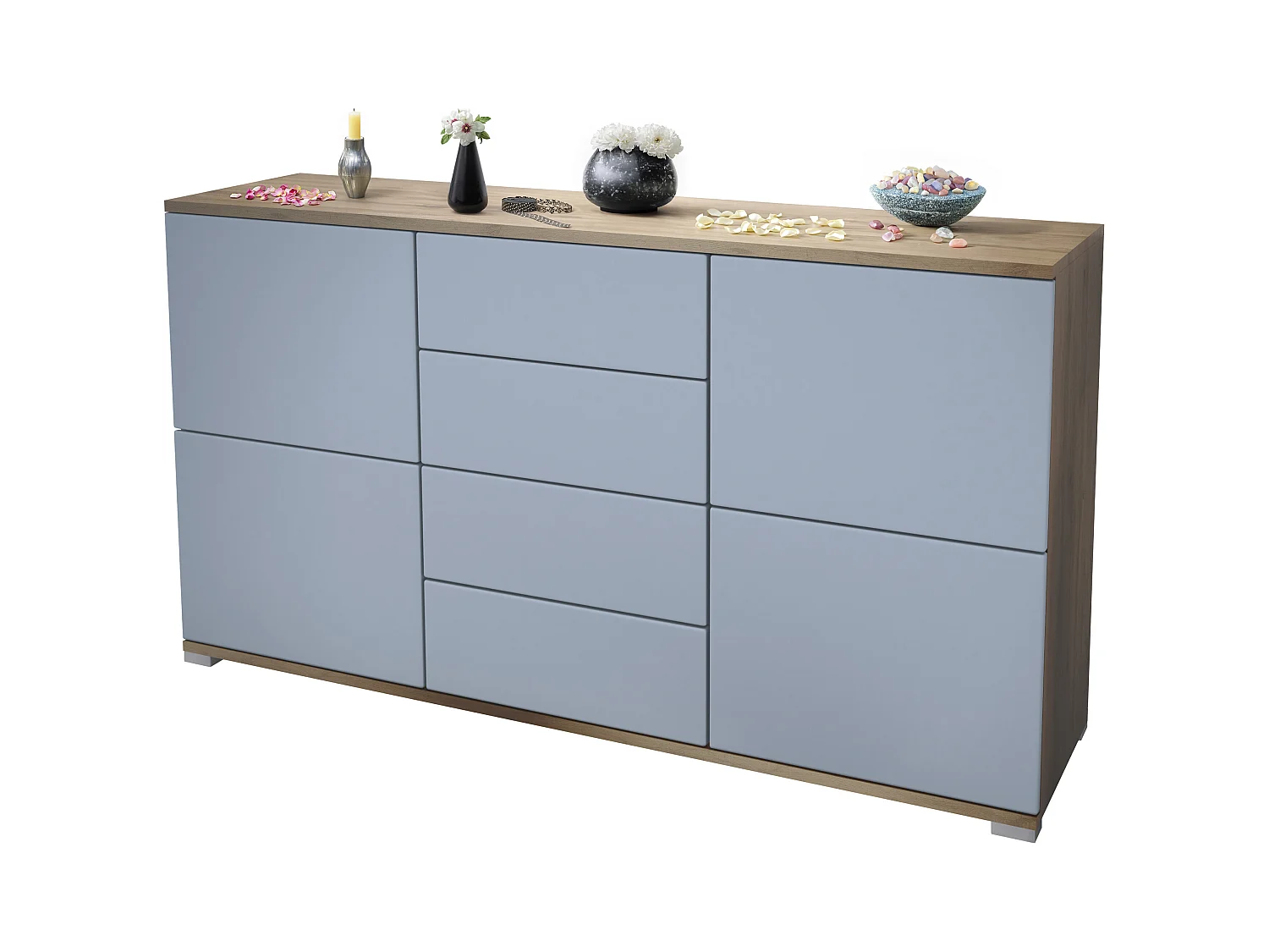 SIDEBOARD Rova Denim matt