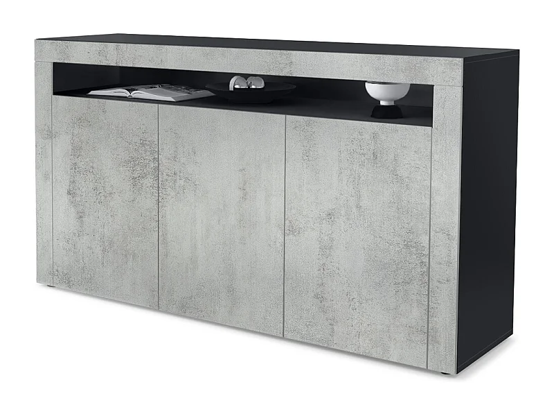 SIDEBOARD Valencia Beton Oxid Optik/ Beton Oxid Optik