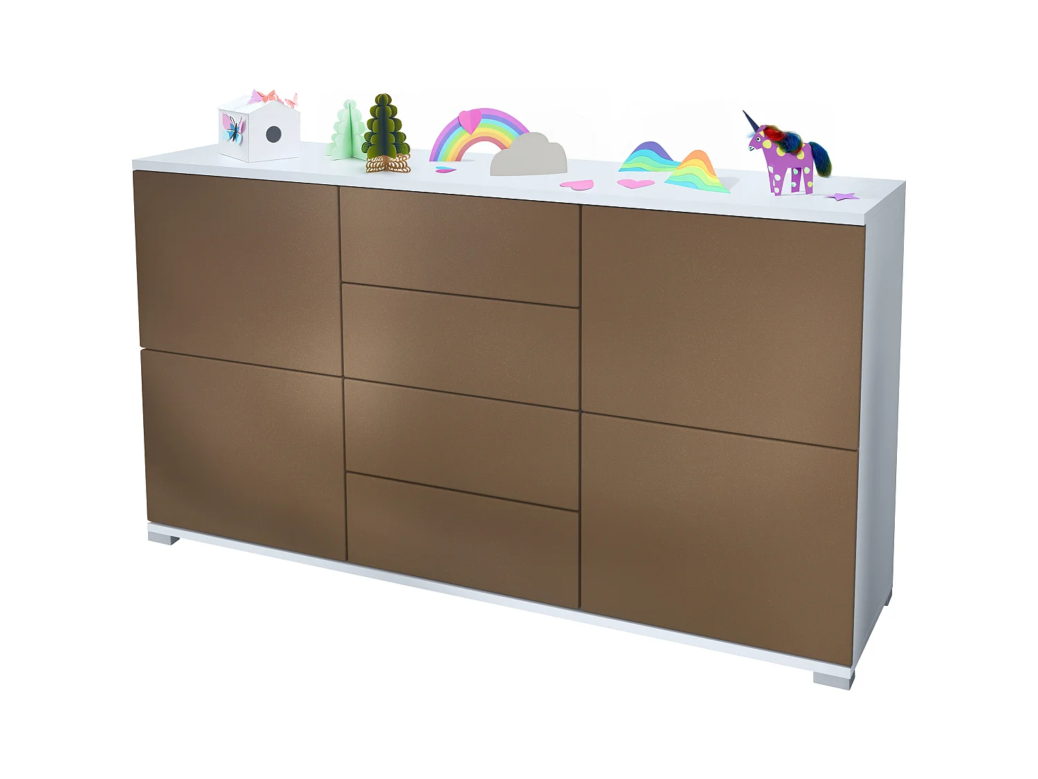SIDEBOARD Rova Bronze Optik