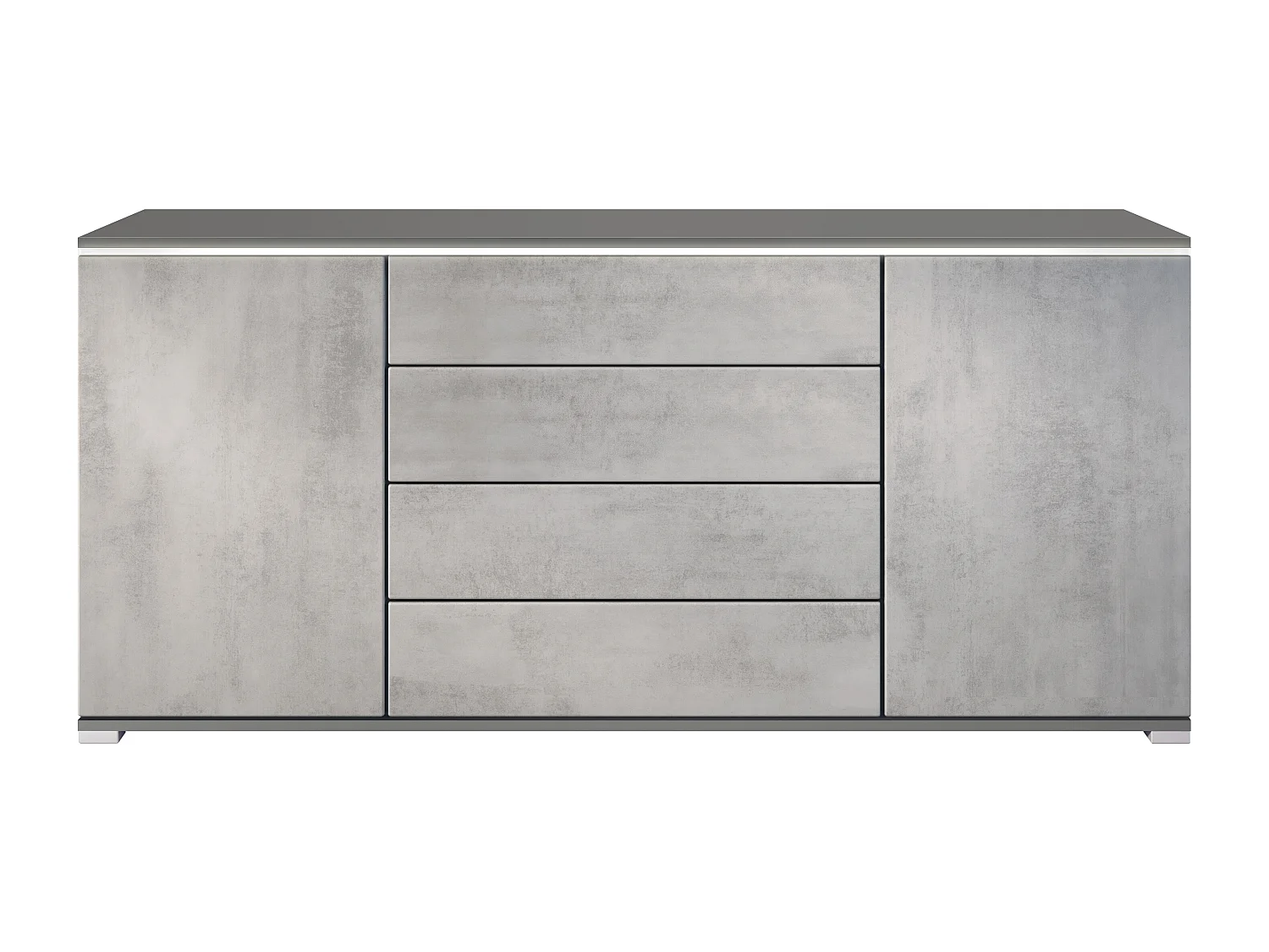 SIDEBOARD Faro Beton Oxid Optik