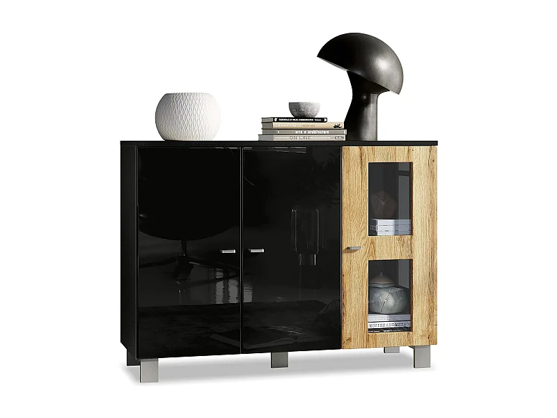 SIDEBOARD Denjo Tür in Eiche Natur