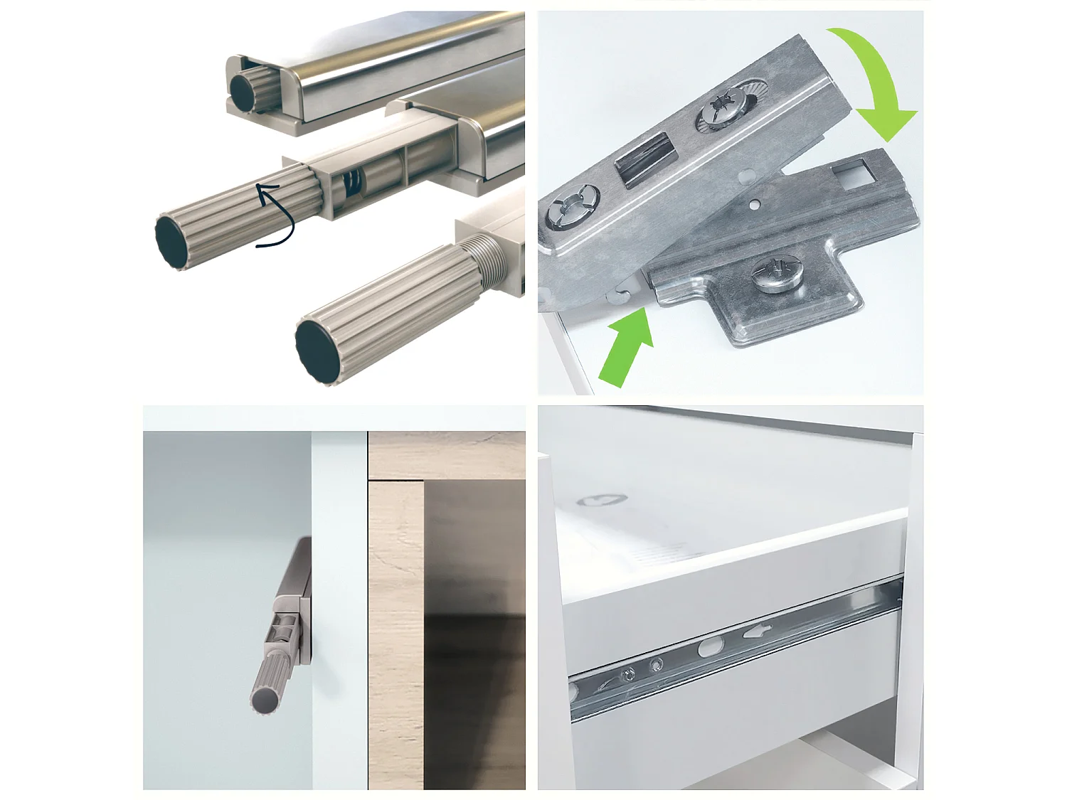 SIDEBOARD Skadu Schwarz Hochglanz