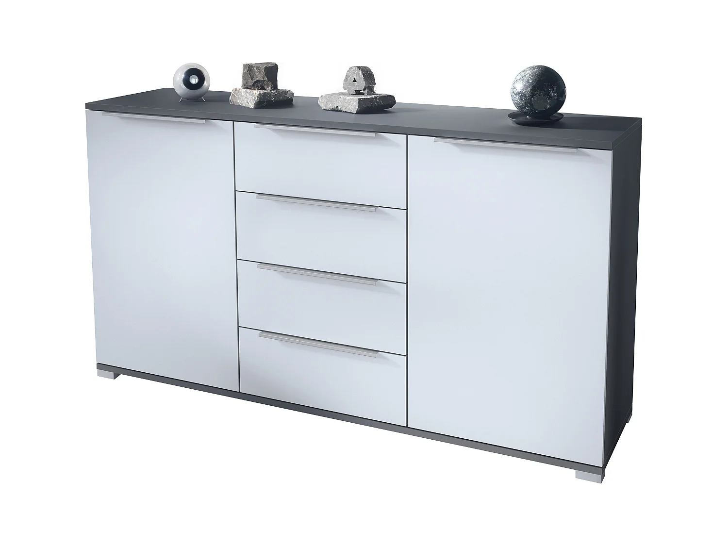 SIDEBOARD Linio Weiß matt
