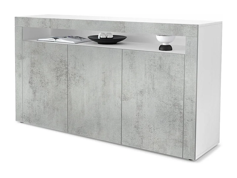 SIDEBOARD Valencia Beton Oxid Optik/ Beton Oxid Optik