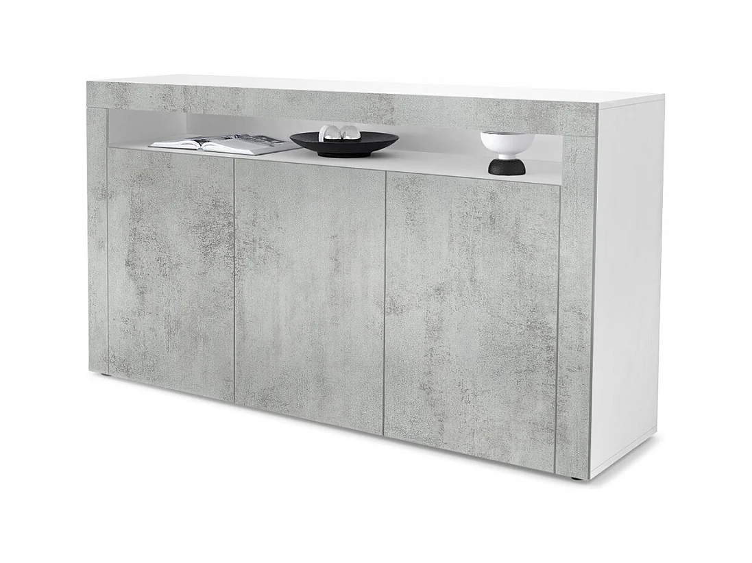 SIDEBOARD Valencia Beton Oxid Optik/ Beton Oxid Optik