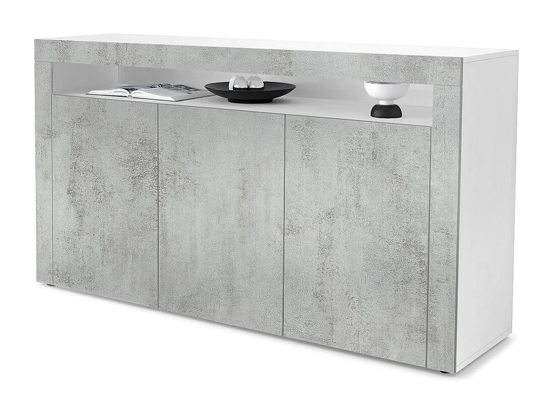SIDEBOARD Valencia Beton Oxid Optik/ Beton Oxid Optik