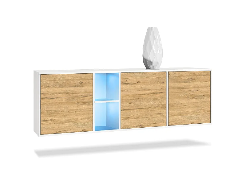 SIDEBOARD Cuba Türen in Eiche Natur