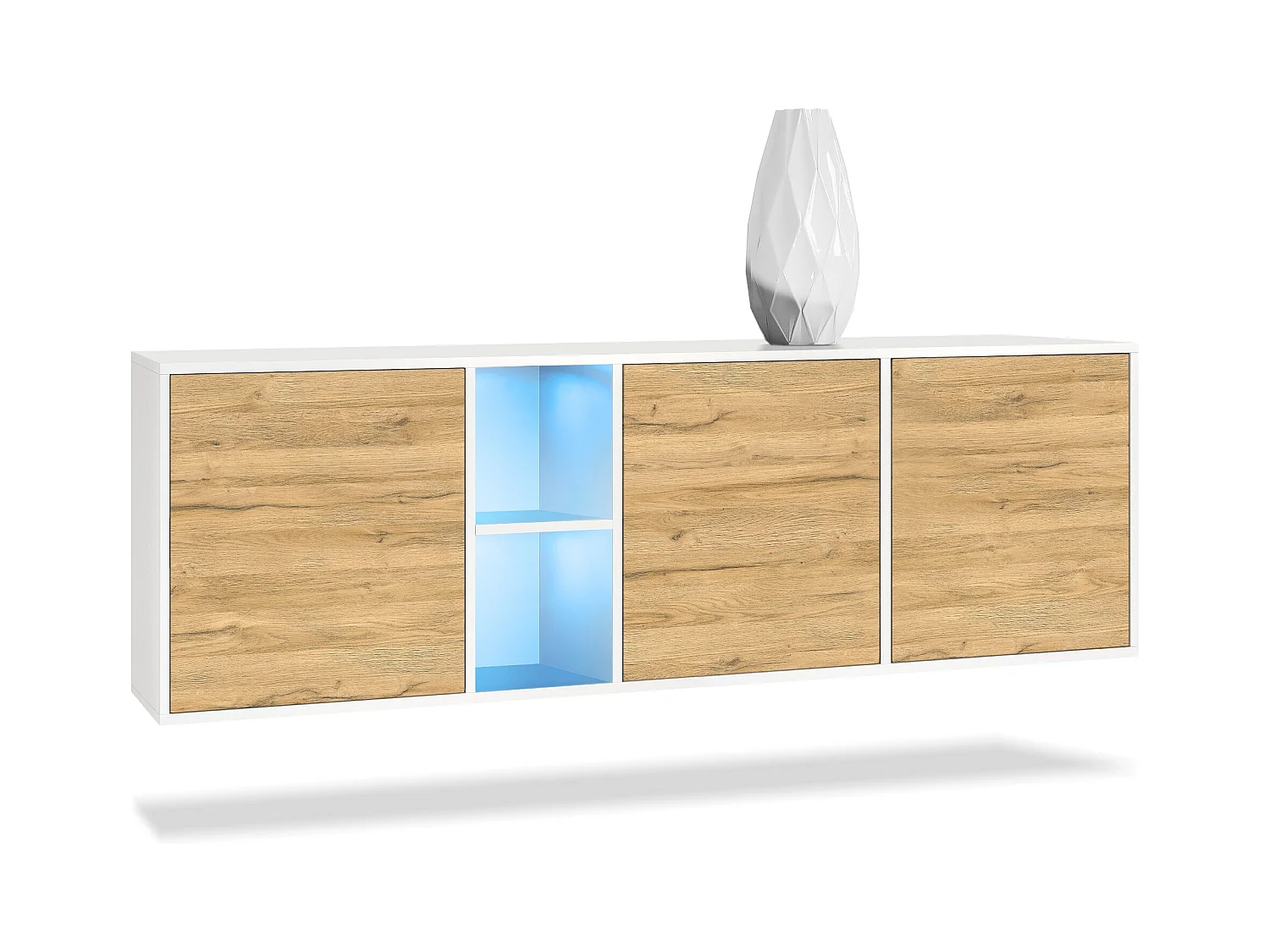 SIDEBOARD Cuba Türen in Eiche Natur