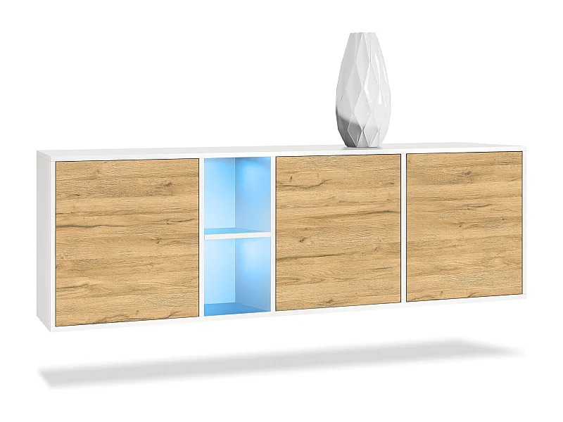 SIDEBOARD Cuba Türen in Eiche Natur