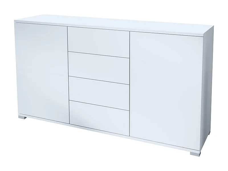 SIDEBOARD Santo Weiß matt