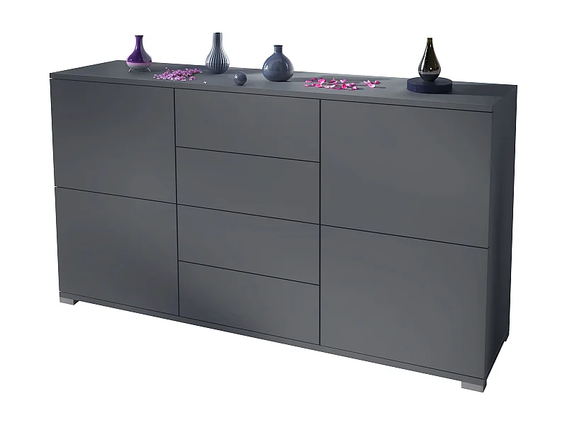 SIDEBOARD Rova Anthrazit matt