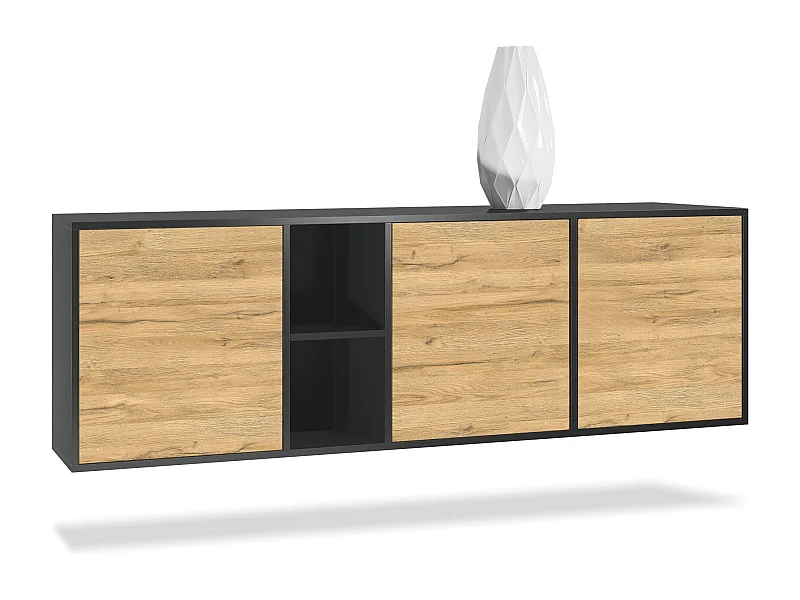 SIDEBOARD Cuba Türen in Eiche Natur