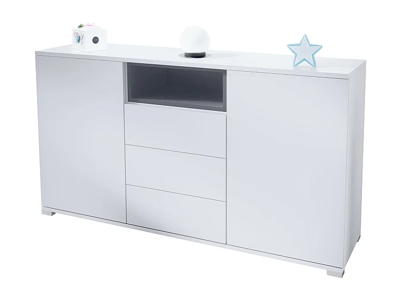 SIDEBOARD Skadu Anthrazit matt