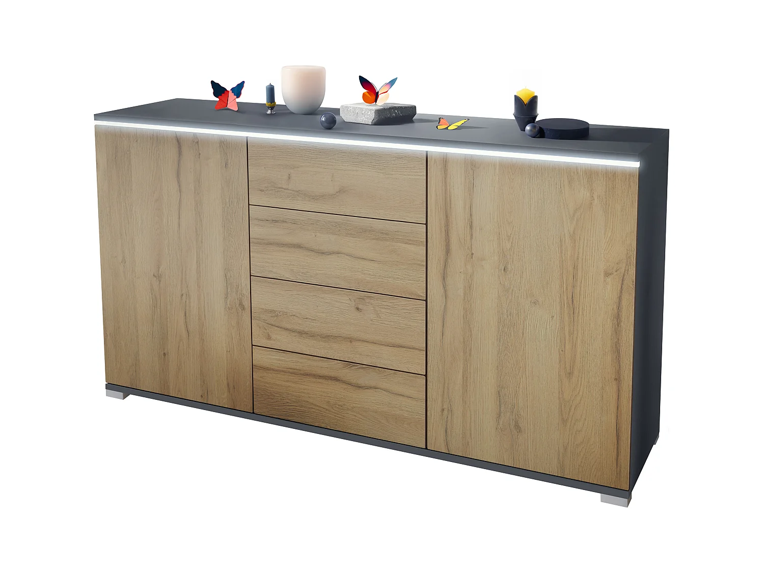 SIDEBOARD Faro Eiche Natur