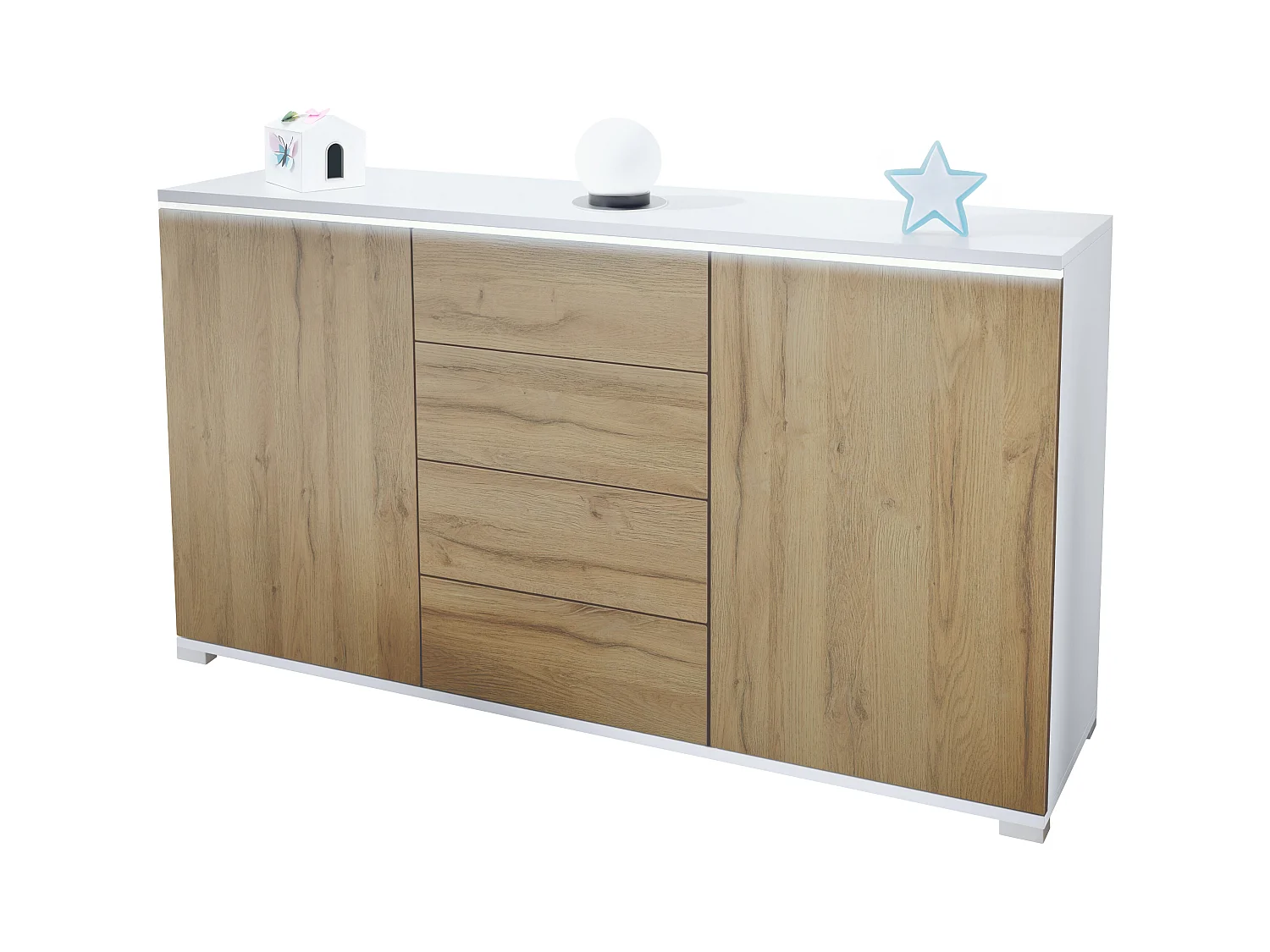 SIDEBOARD Faro Eiche Natur