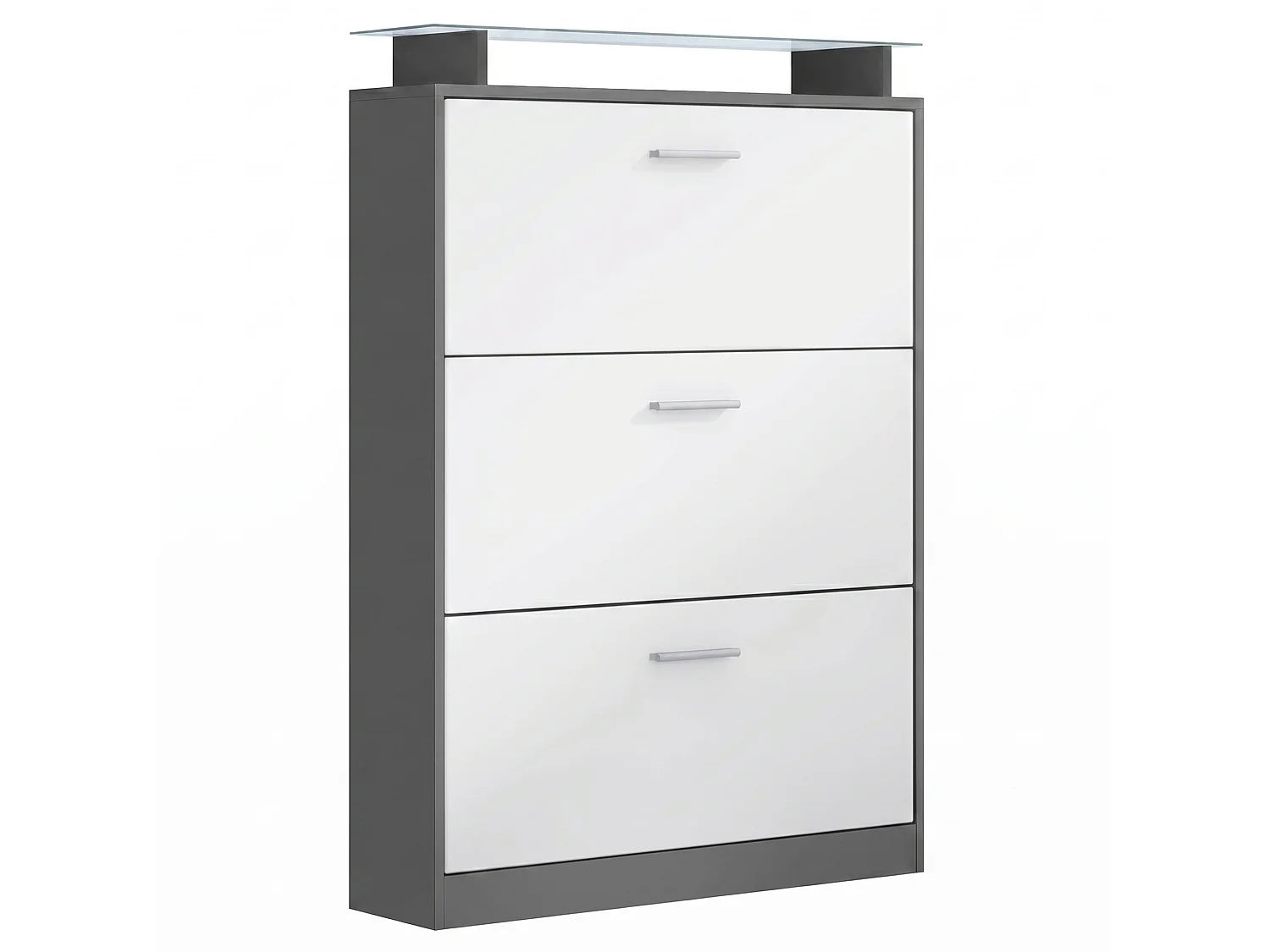 SCHUHSCHRANK Lavia Front in Weiß matt