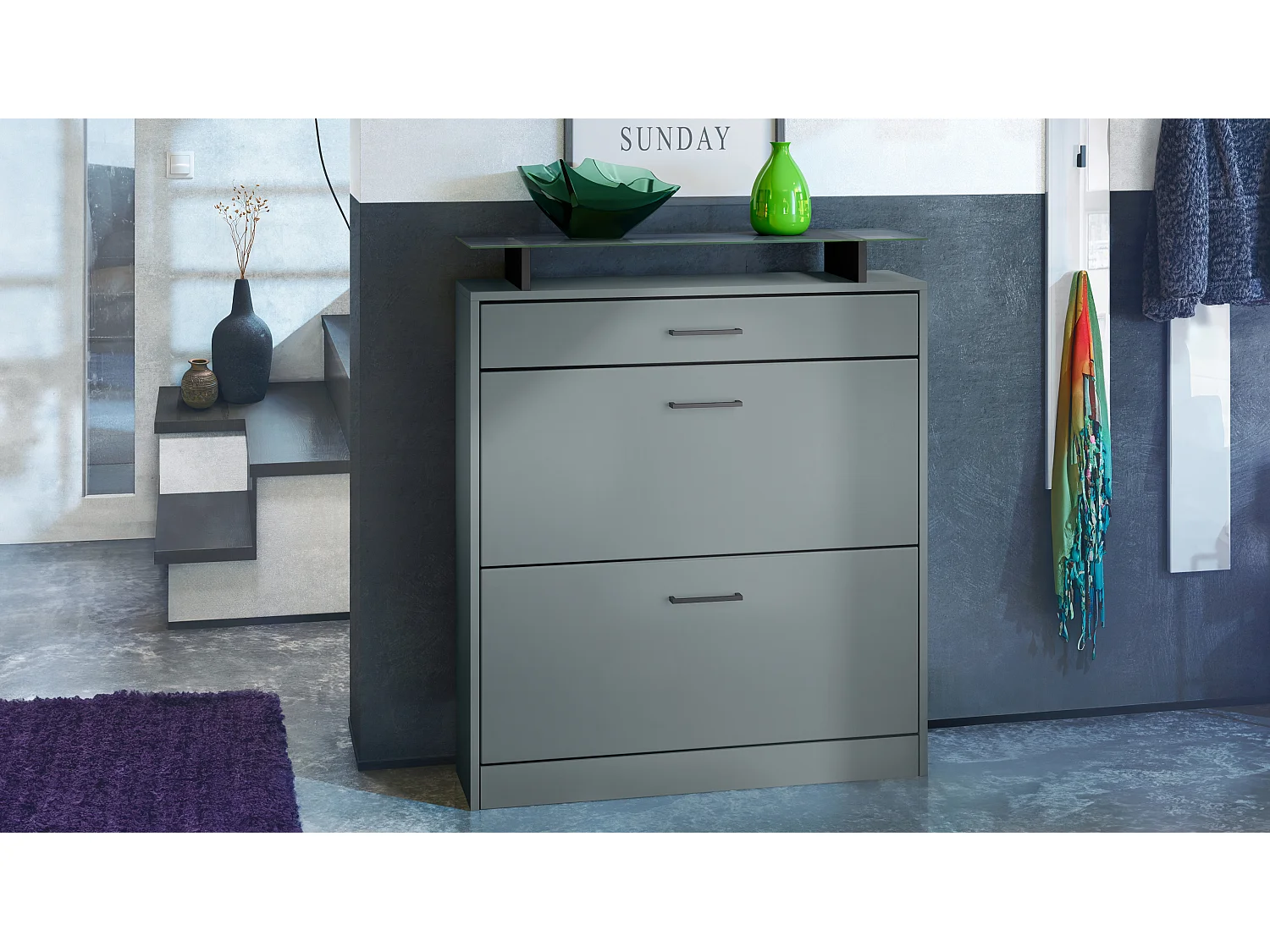 SCHUHSCHRANK Enigma Fjord