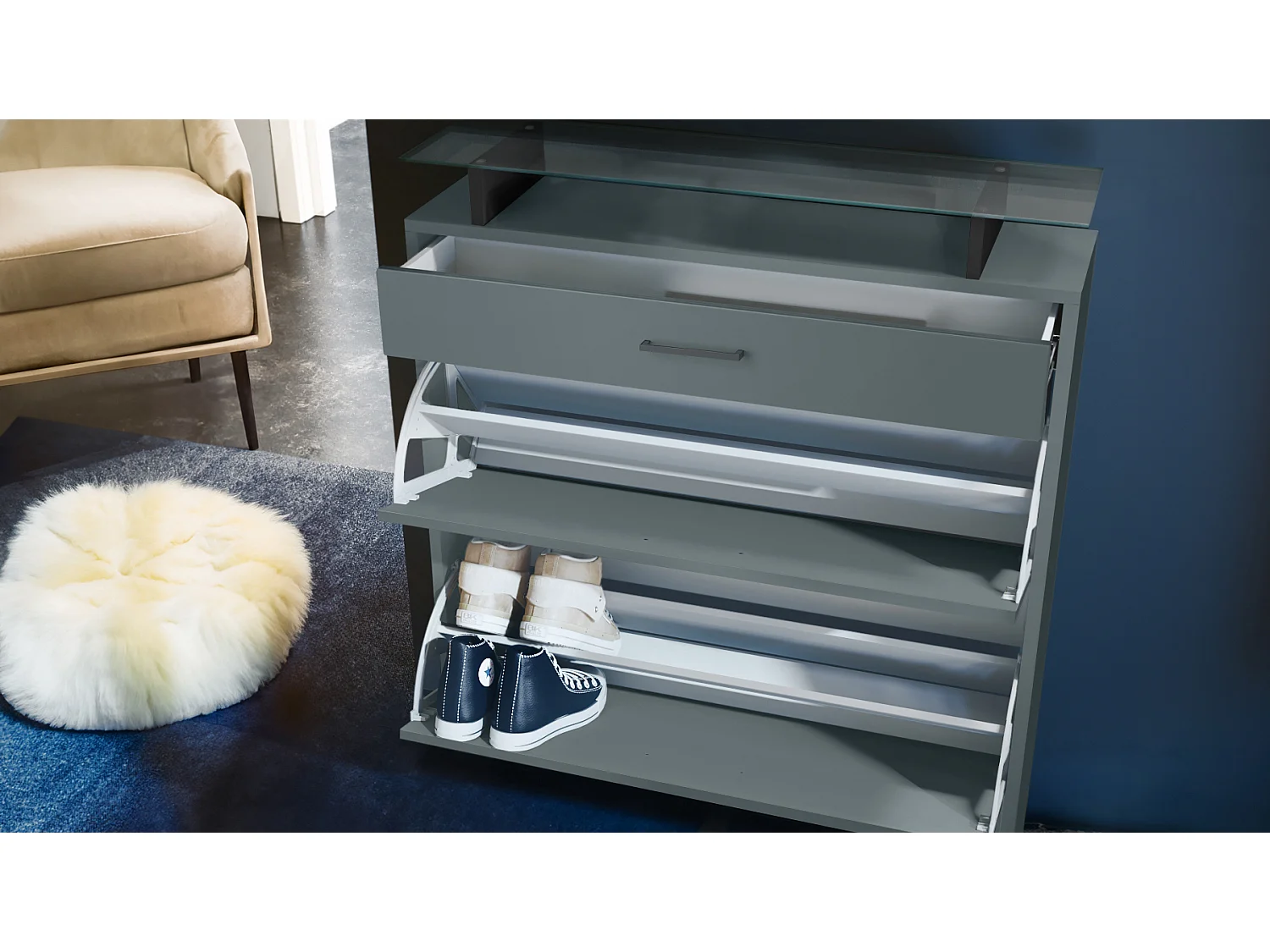 SCHUHSCHRANK Enigma Fjord