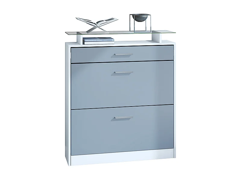 SCHUHSCHRANK Loret Front in Denim