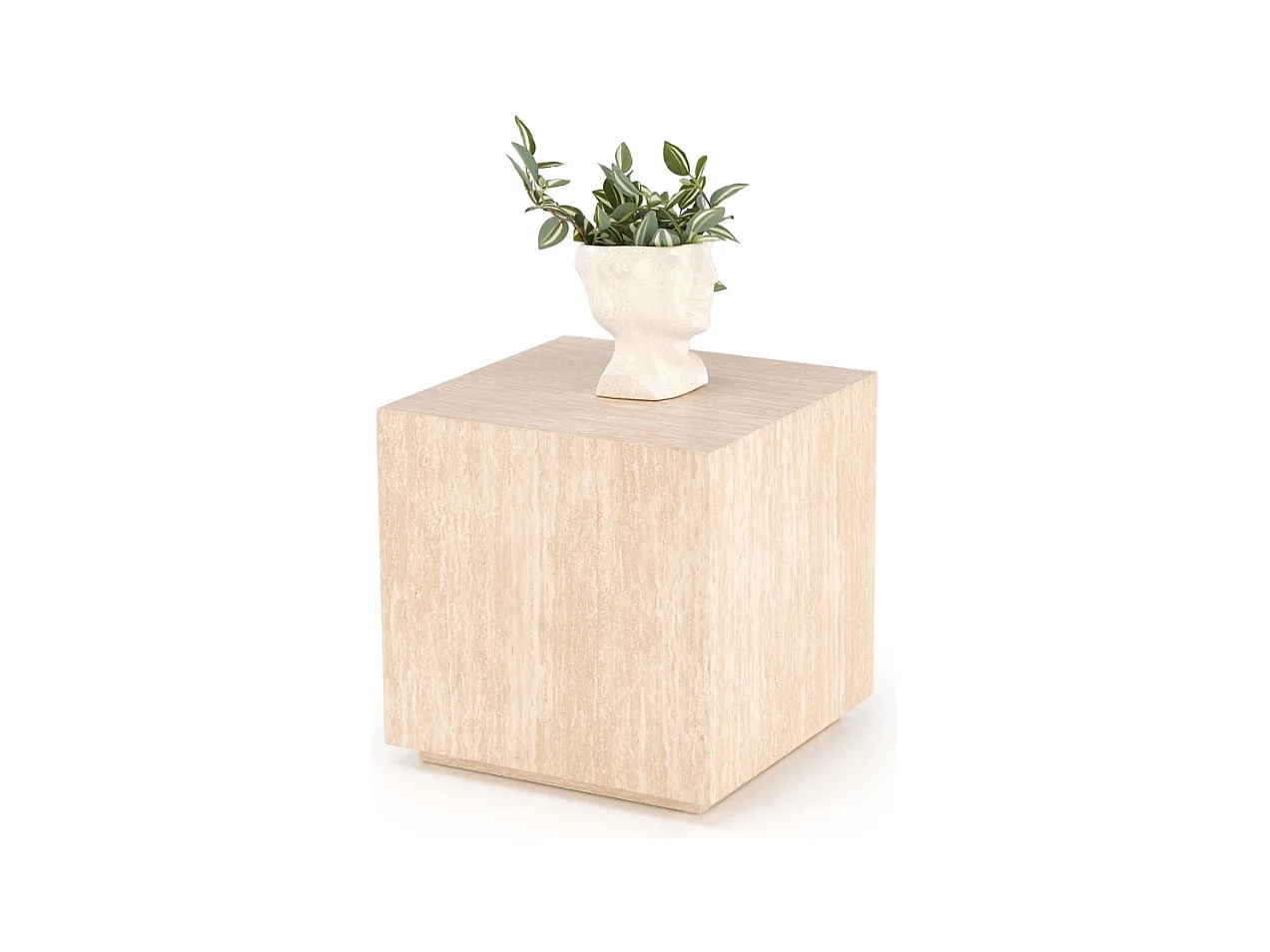 Petite table basse cubique 45 x 45 cm MIO
