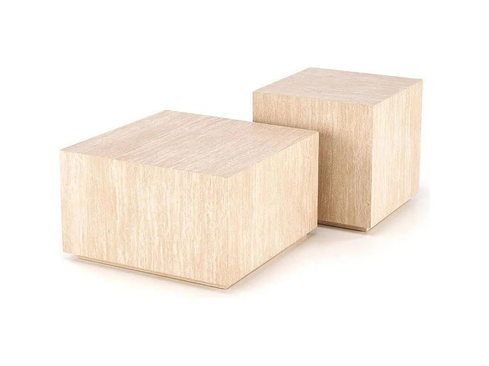 Petite table basse cubique 45 x 45 cm MIO