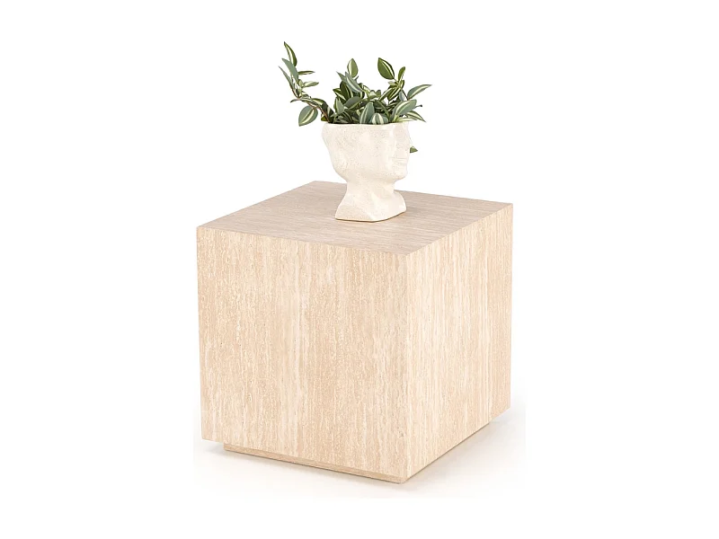Petite table basse cubique 45 x 45 cm MIO